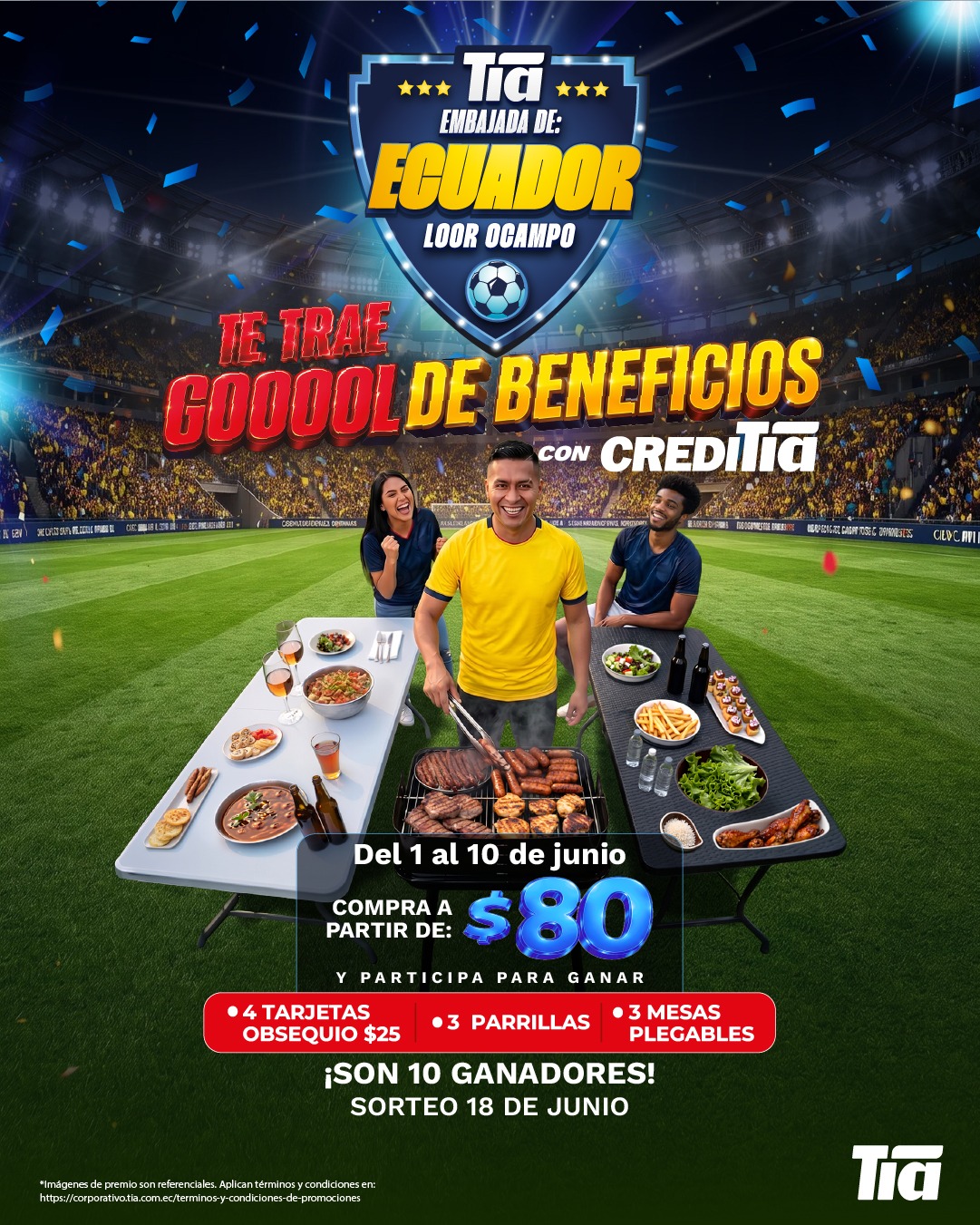 GOOOOL DE BENEFICIOS CON CREDITIA 